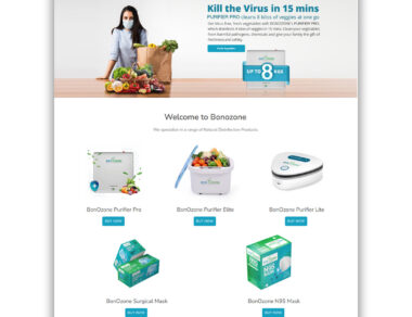 BonOzone – eCommerce Web Design