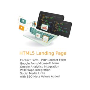 HTML5 Landing page